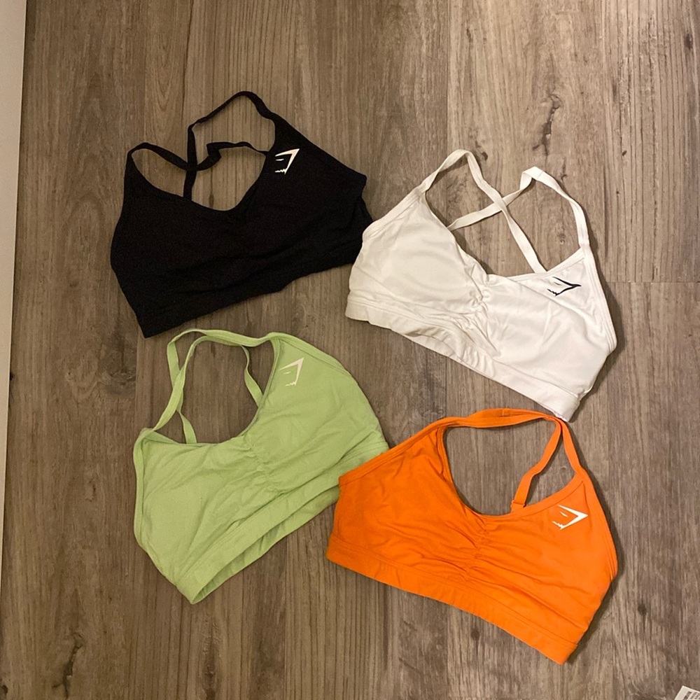 Set of 4 Gymshark Sports Bras